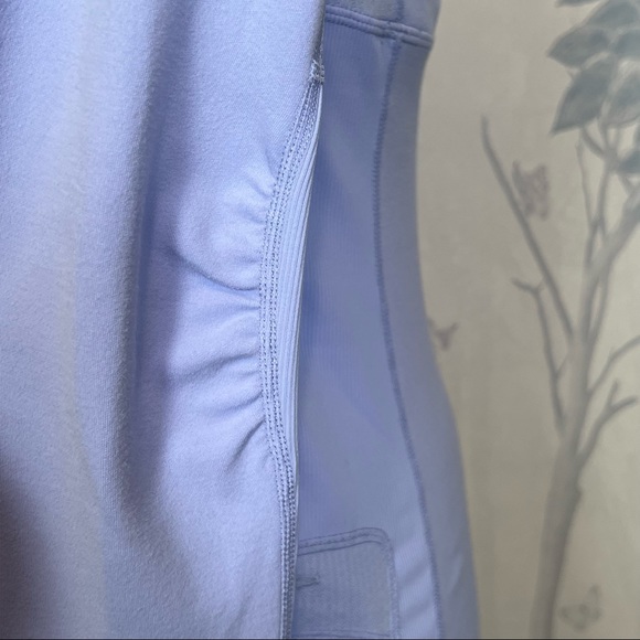 Lululemon Run Switch Back 1/2 Zip Long Sleeve Lavender Dusk Heathered 8 #W3278S - Picture 5 of 15